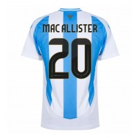 Muški Nogometni Dres Argentina Alexis Mac Allister #20 Domaci Copa America 2024 Kratak Rukav